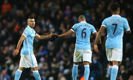 Niềm vui không trọn vẹn của Sergio Aguero.