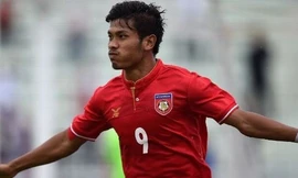 Aung Thu bất ngờ bị gãy tay trong lúc tập luyện.