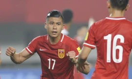 Tiền đạo Zhang Yuning của ĐT Olympic Hàn Quốc.