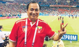 Chủ tịch Liên đoàn bóng đá Myanmar - ông Soe Moe Kyaw.