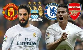 Real Madrid sẵn sàng tống khứ Isco và James.