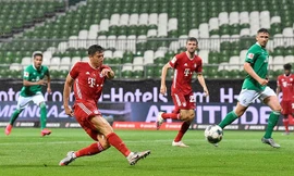 Robert Lewandowski ghi bàn thắng duy nhất giúp Bayern Munich hạ Bremen 1-0.