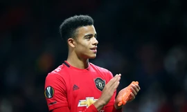 Mason Greenwood ăn mừng bàn thắng duy nhất cho M.U.
