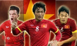 Hoàng Thịnh, Tuấn Anh, Xuân Trường sẽ là hạt nhân ở ĐT Việt Nam.