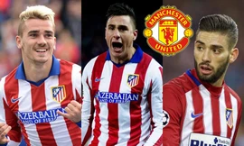 M.U nhắm bộ 3 của Atletico Madrid.