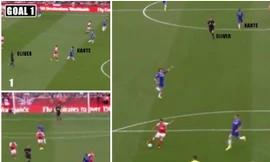 Kante chạy chậm hơn cả trọng tài Oliver.