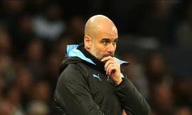 HLV Guardiola rất thất vọng khi Man City thua Tottenham 0-2.