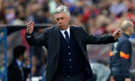 Ancelotti tiếc vì đã không thể hạ Atletico Madrid.