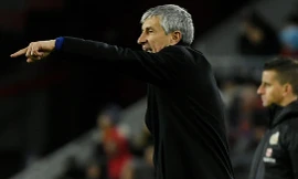 HLV Quique Setien của Barcelona.