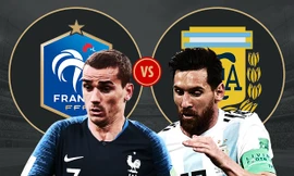 Pháp vs Argentina sẽ là trận đấu đầu tiên của vòng 1/8 World Cup 2018.