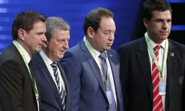 HLV Roy Hodgson và HLV Leonid Slutski.