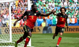 Lukaku trở thành người hùng của tuyển Bỉ.