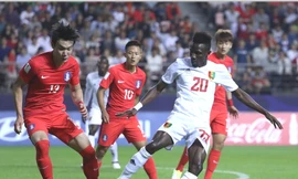 U20 Hàn Quốc có chiến thắng 3-0 trước Giunea.