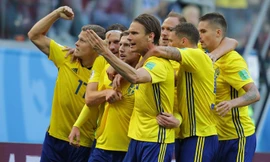 Thụy Điển lần đầu vào tứ kết World Cup sau 24 năm