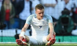 Vardy nhiều khả năng vắng mặt ở trận gặp Nga vì chấn thương.