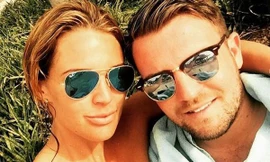 Danielle Lloyd khi còn mặn nồng với Tom Jimson.