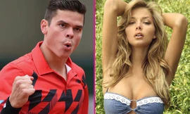 Raonic cưa đổ người mẫu đẹp nhất Canada.