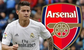 Arsenal đã đạt được thỏa thuận chiêu mộ James Rodriguez.