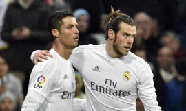Real Madrid tăng lương cho Bale ngang bằng Ronaldo.