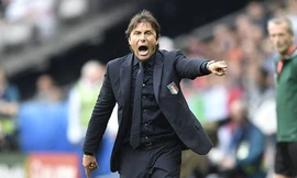 HLV Conte dành từ "phi thường" để nói về học trò khi họ hạ Tây Ban Nha.