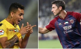 Tiền đạo người Brazil Caio Canedo (trái) và Sebastian Tagliabue (người Argentina) đủ điều kiện chơi cho ĐTQG UAE. Ảnh: Getty Images.