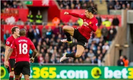 Ibra xác lập cột mốc đặc biệt cho Premier League.