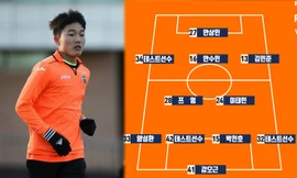 Xuân Trường lập siêu phẩm khi ra mắt Gangwon FC.