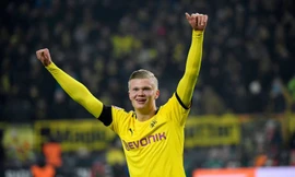 Erling Haaland tiếp tục tỏa sáng tại Dortmund.