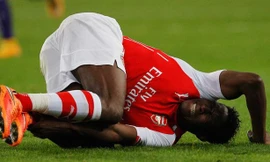 Welbeck chưa thể trở lại thi đấu.