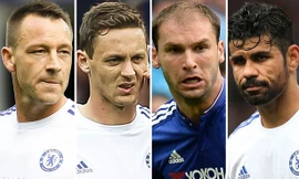 Mourinho gạch tên Terry, Ivanovic, Matic và Costa khỏi đội hình ra sân trận gặp Maccabi Tel Aviv.