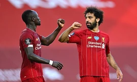 Niềm vui của các cầu thủ Liverpool.