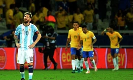 Nỗi thất vọng của Messi.