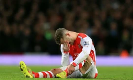 Wilshere có thể sẽ tiếp tục phải nghỉ thi đấu dài hạn.