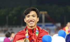 Đoàn Văn Hậu đã thi đấu ấn tượng tại SEA Games 30.