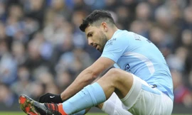 Sergio Aguero dính chấn thương khá nặng.