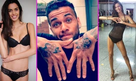 Joana và Alves thể hiện tình cảm với nhau.