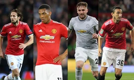 HLV Mourinho muốn bán tháo Anthony Martial, Luke Shaw, Daley Blind và Matteo Darmian.
