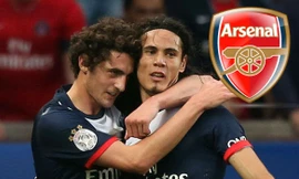 Arsenal đã đạt được thỏa thuận chiêu mộ Cavani và Rabiot.