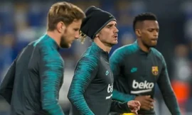 Antoine Griezman không đáp ứng được kỳ vọng của Barcelona.