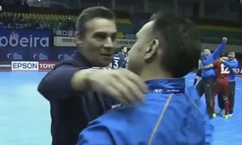 HLV futsal Nhật giới thiệu HLV Bruno cho Việt Nam.