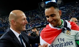 HLV Zinedine Zidane khiến Keylor Navas không vui.