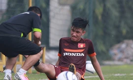 Trọng Đại dính chấn thương nặng.