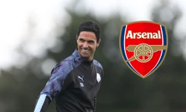 HLV Mikel Arteta của Arsenal.