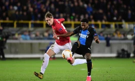 M.U nhọc nhằn cầm hòa Club Brugge với tỷ số 1-1.