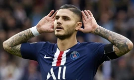 Mauro Icardi rất có duyên ghi bàn vào lưới Atalanta.