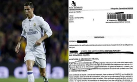 Thông báo của Gestifute về vụ trốn thuế của Ronaldo.