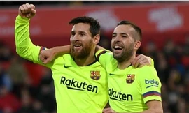 Jordi Alba đã chính thức gia hạn hợp đồng với Barcelona.