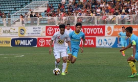 Công Phượng và các đồng đội có một trận đấu mờ nhạt.