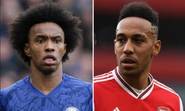 Arsenal lên kế hoạch chiêu mộ Willian để thay thế cho Aubameyang.