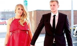 Bạn gái của James Wilson bị chê béo ú.